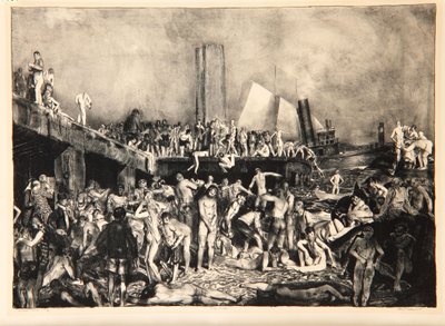 River-Front by George Wesley Bellows